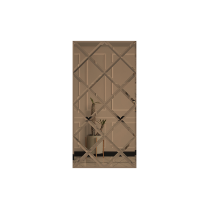 oglinda cu fazeta 80 x 160 cm bronze