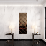 oglinda cu fazeta 80 x 200 cm bronze